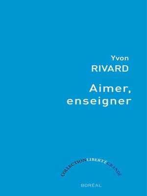 cover image of Aimer, enseigner